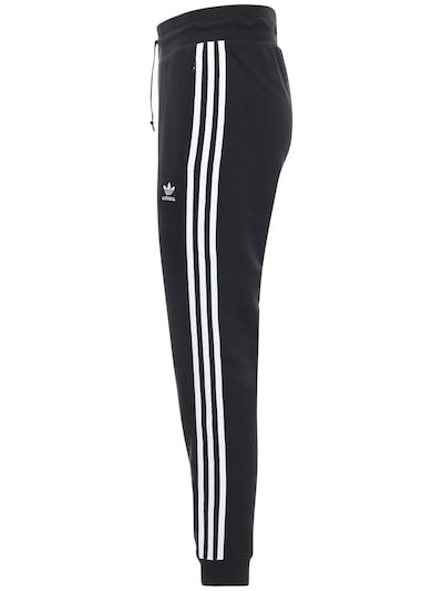 Adidas Originals - Logo slim cotton blend sweatpants - Black | Luisaviaroma