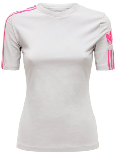 Adidas Originals - Adicolor 3d trefoil t-shirt - Light Luisaviaroma