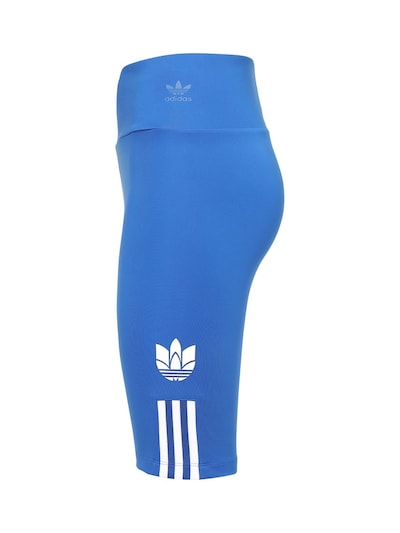 adidas blue biker shorts