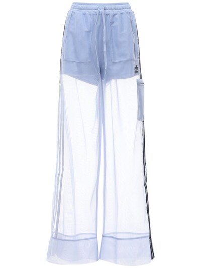 adidas mesh logo track pants