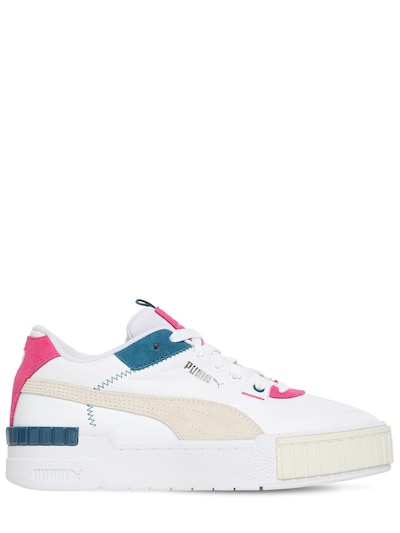 PUMA - Cali sport sneakers - White/Pink 