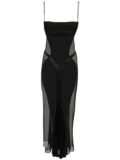 mugler dress