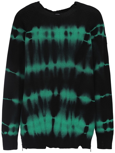 tie dye cotton sweater