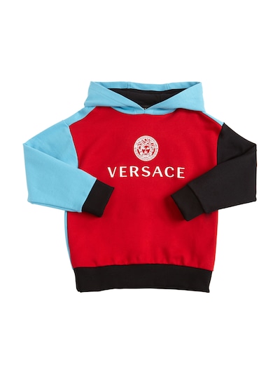 red versace tracksuit