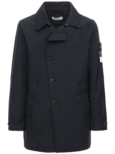 stone island navy coat