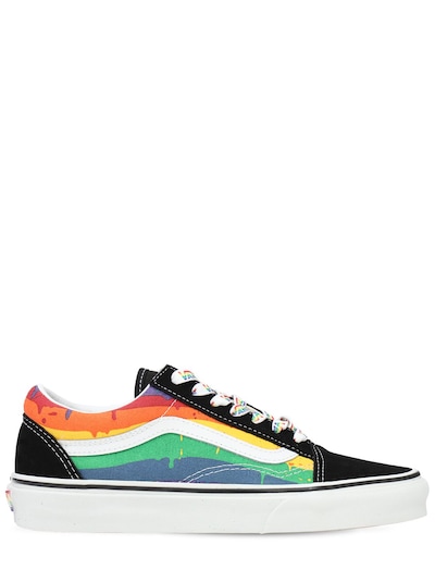 rainbow vans sole