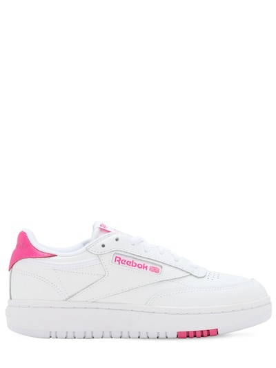 Reebok Classics - Club c double sneakers - White/Pink | Luisaviaroma