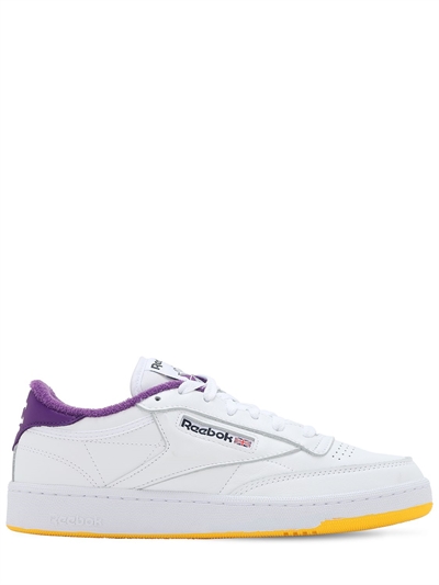 purple reebok classics