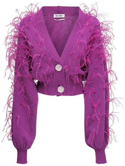 feather cardigan