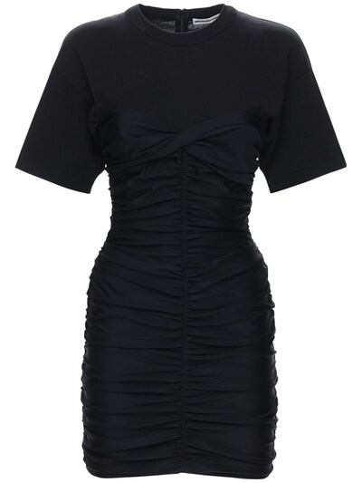 alexander wang ruched dress