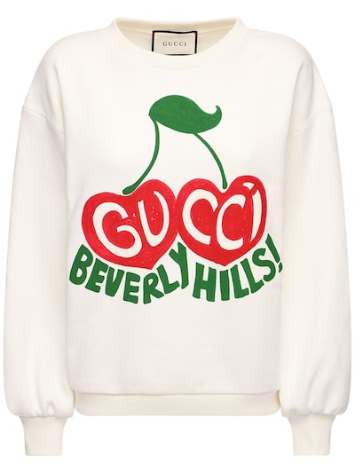 gucci rose sweatshirt