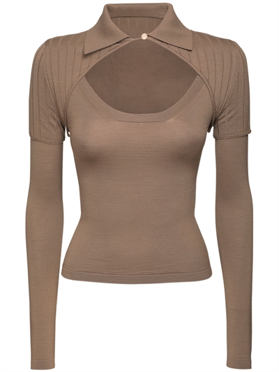 jacquemus knit top