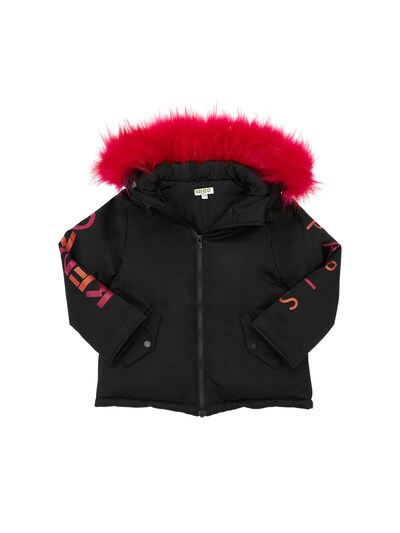 kenzo black down jacket