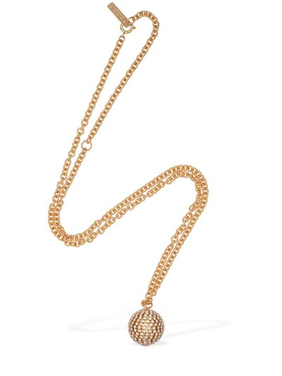 gold crystal pendant