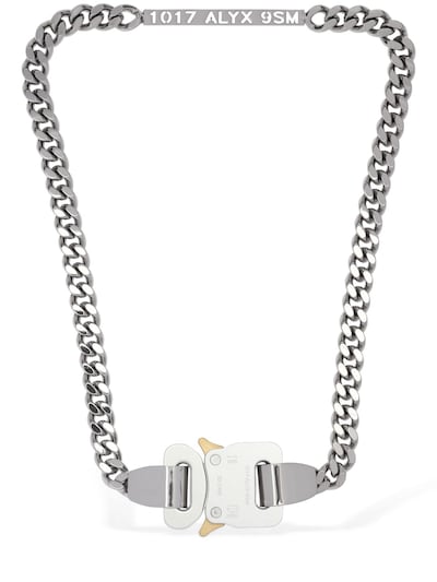 1017 alyx 9sm buckle chain necklace 1017 Alyx 9sm - Men | Luisaviaroma