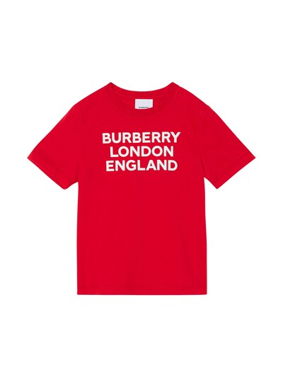 red burberry logo