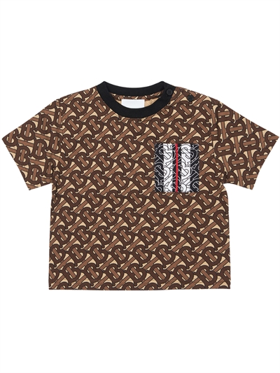 burberry shoulder patch t shirt
