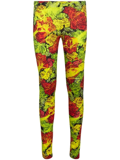 printed jersey leggings