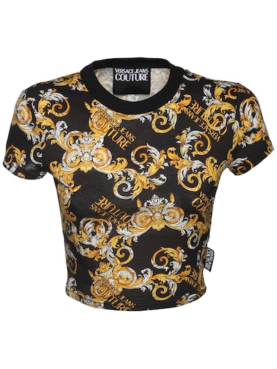 Versace Jeans Couture - Printed cotton 