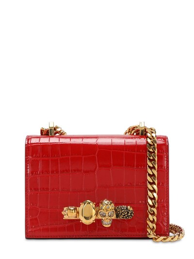 alexander mcqueen red purse