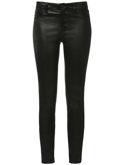 j brand leather trousers