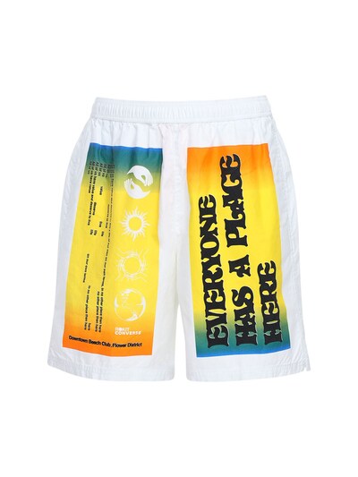 converse cotton shorts