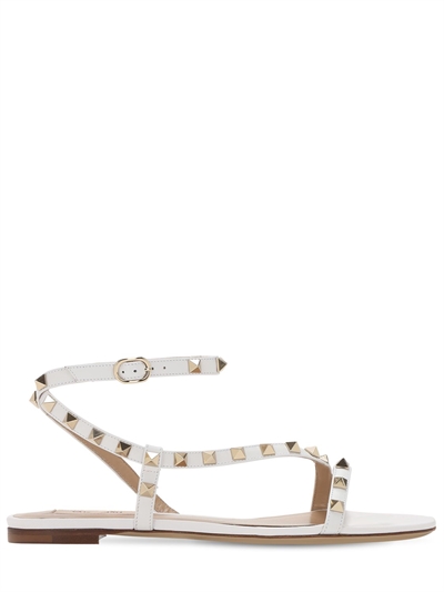 valentino sandals white
