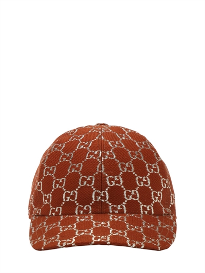 gucci wool baseball cap