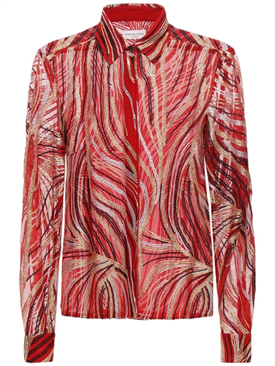 Dries Van Noten - Sequined sheer tulle 