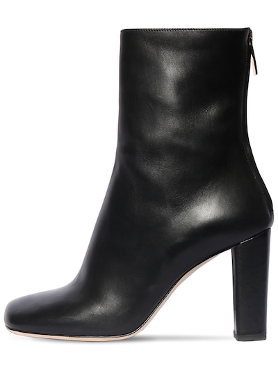 Paris Texas - 95mm leather ankle boots - Black | Luisaviaroma