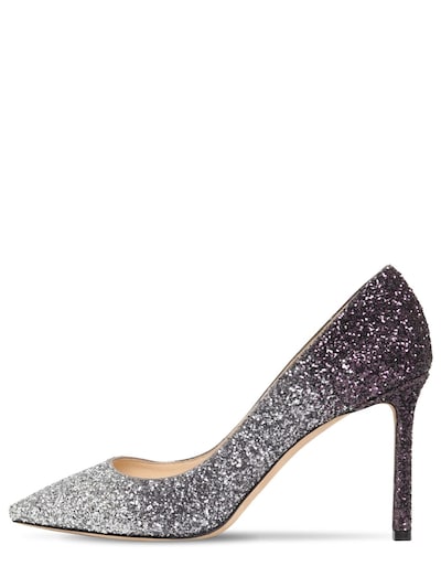 jimmy choo glitter pumps