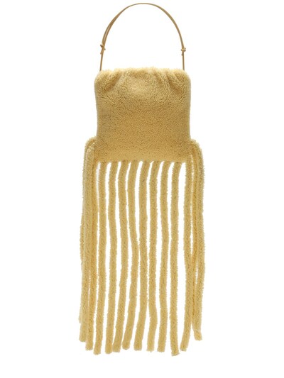 Bottega Veneta Fringe Pouch Bag