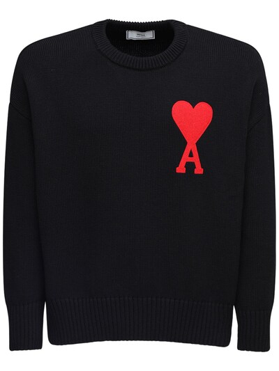 ami heart sweater