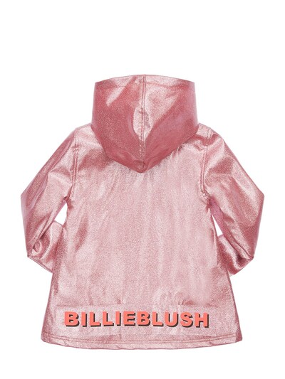 billie blush rain coat