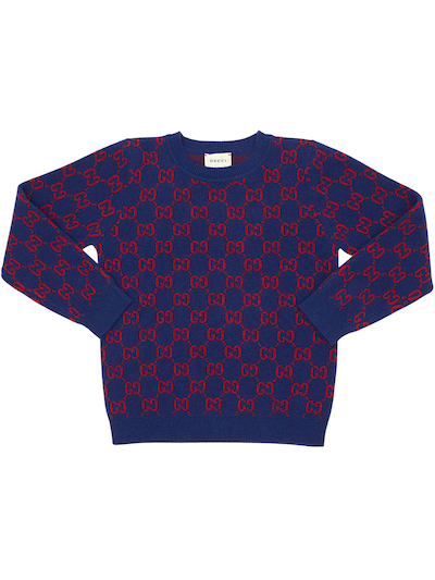 gucci knitted jumper