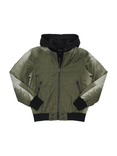 diesel bomber jacket green