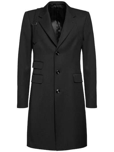 alexander mcqueen black coat