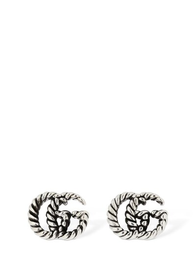 Gucci - Gg braided marmont stud 