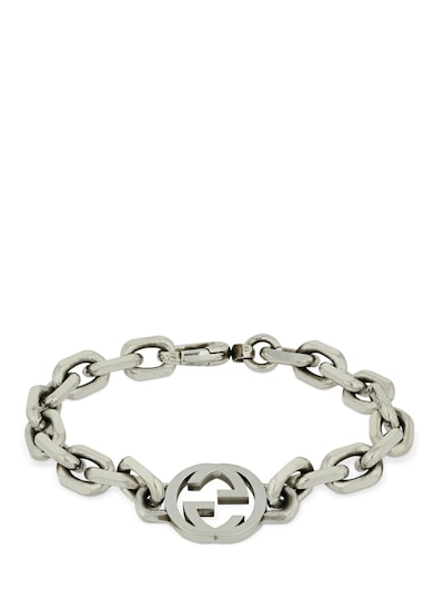 gucci interlocking g chain bracelet