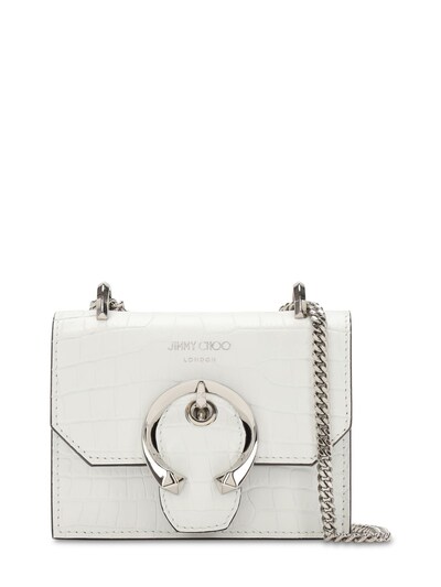 jimmy choo leather bag