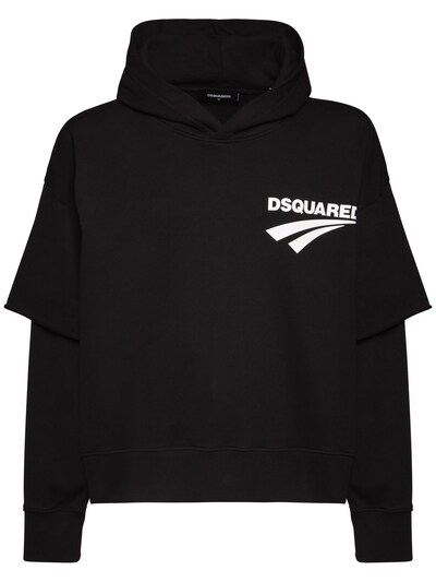 dsquared2 hoodie black