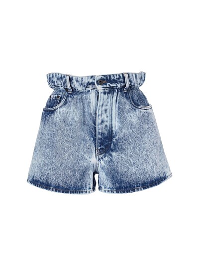 miu miu jeans shorts