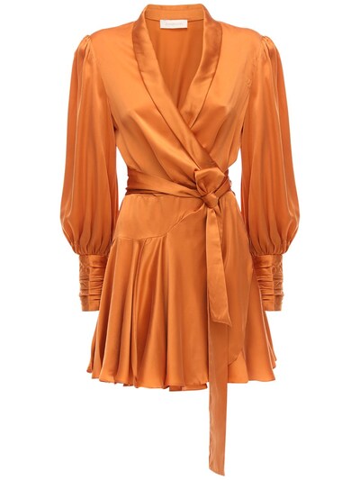 zimmermann orange dress