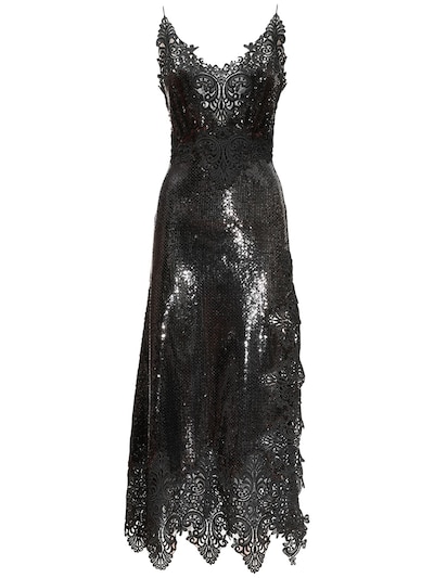paco rabanne black dress