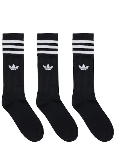 adidas solid crew socks