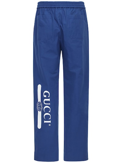 gucci pants blue