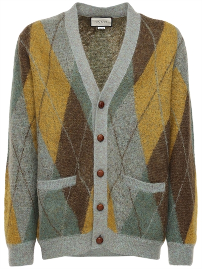 gucci multicolor cardigan