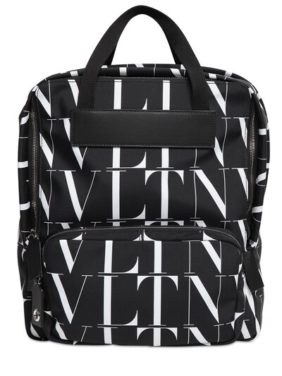 valentino backpack black