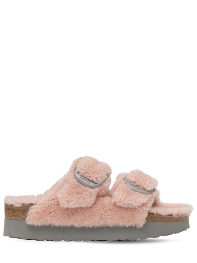 teddy shearling birkenstock