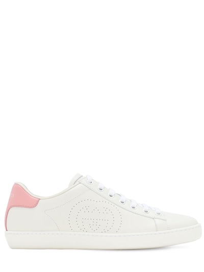 Gucci - 10mm new ace leather sneakers 